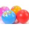Plastic colorful aerated ball with cartoon images-Diameter 18 CM